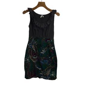 Maeve Anthropologie Women Seaside Field Sheath Dress Paisley Floral Multi Size 2